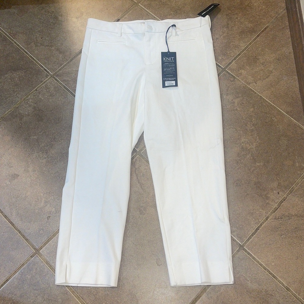 NWT Liverpool Sierra Slim Knit Trousers! Size 12